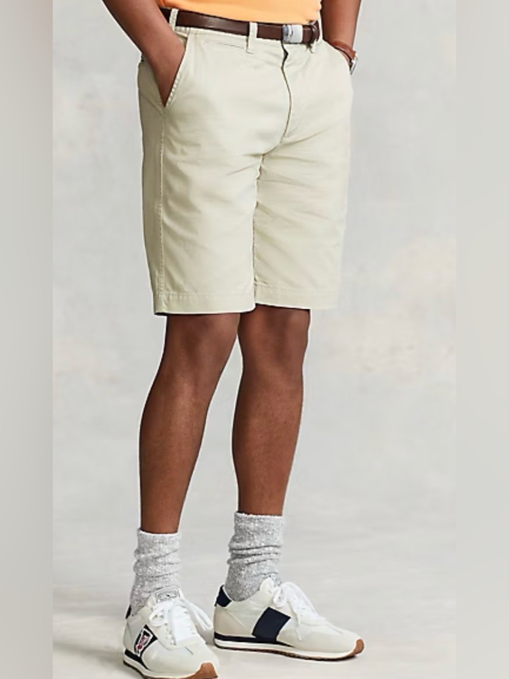 Polo Ralph Lauren 10-Inch Relaxed Fit Chino Short in classic stone | size: 35